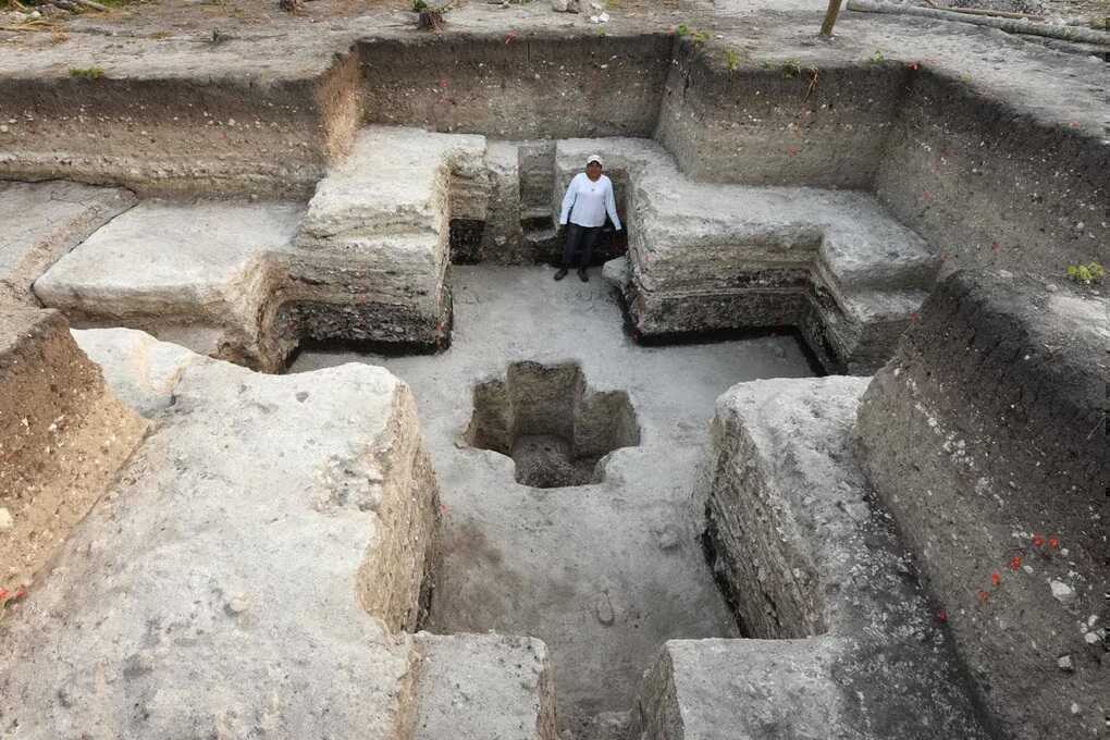 Bốn sắc tố hé lộ bí ẩn trong khu phức hợp tái hiện vũ trụ của người Maya - 1