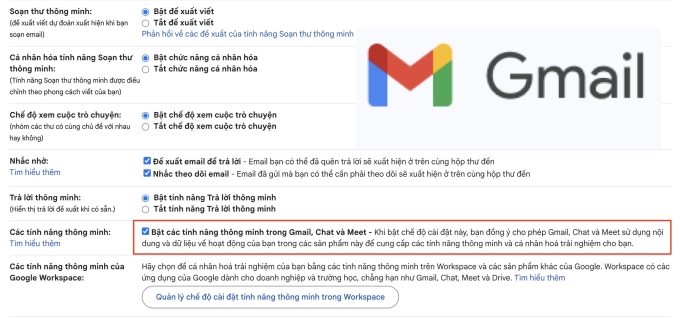 Google bác tin dùng dữ liệu Gmail để huấn luyện AI