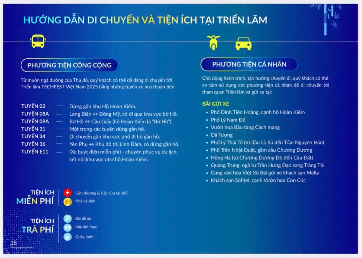 Hướng dẫn trải nghiệm trọn vẹn Techfest 2025 tại phố đi bộ Hồ Gươm