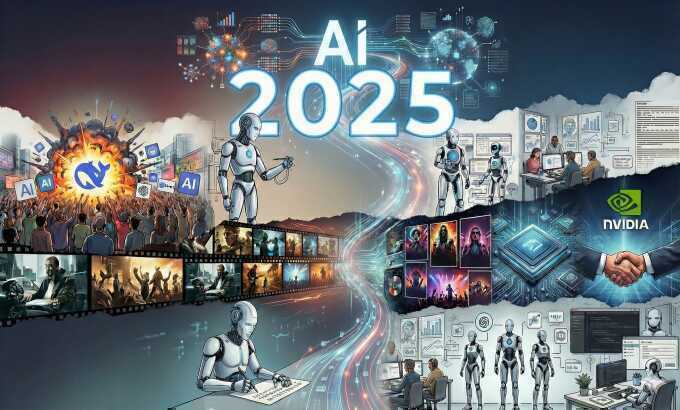 AI 2025 - từ cơn sốt DeepSeek đến những cú bắt tay tỷ USD