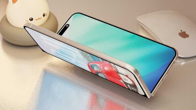 iPhone màn hình gập có thể dùng Touch ID