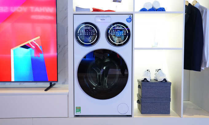 Máy giặt ba lồng giá 34,5 triệu đồng
