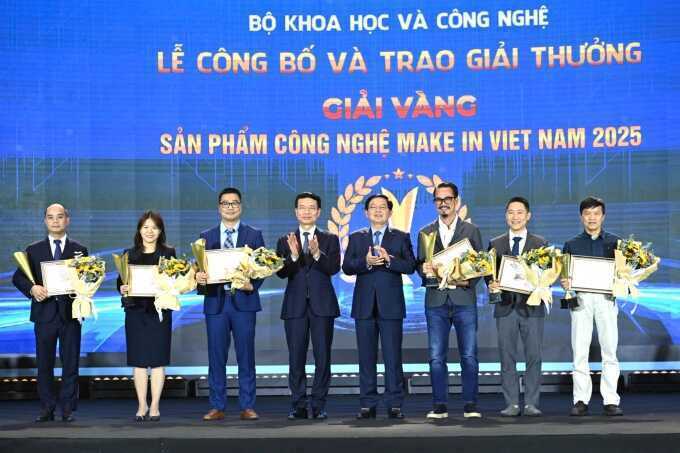 Sáu sản phẩm đoạt giải Vàng Make in Viet Nam 2025