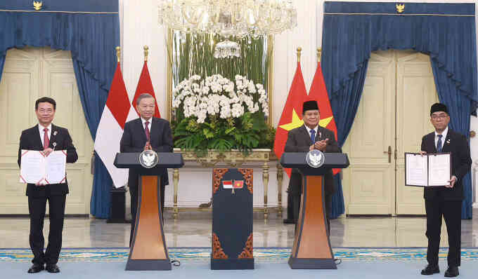 Việt Nam - Indonesia ký ý định thư về khoa học công nghệ