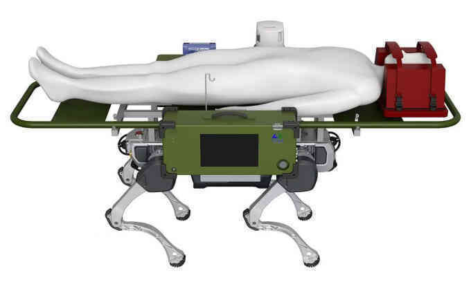 Robot Trung Quốc cứu hộ và ứng phó thiên tai khẩn cấp
