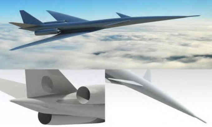 Máy bay chở khách siêu thanh Trung Quốc tốc độ 2.000 km/h