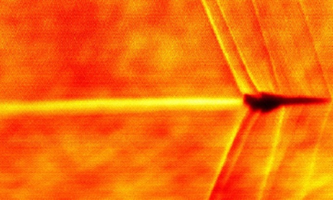 Bức ảnh NASA ghi lại rào cản âm thanh bị phá vỡ