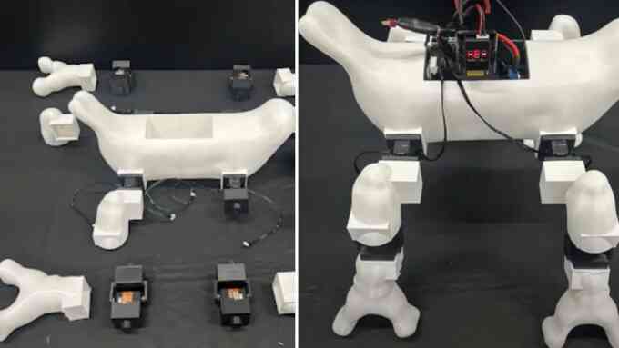 Hệ thống AI giúp chế tạo robot theo mô tả