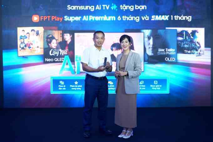 FPT Play và Samsung hợp tác trong thế hệ TV AI 2025
