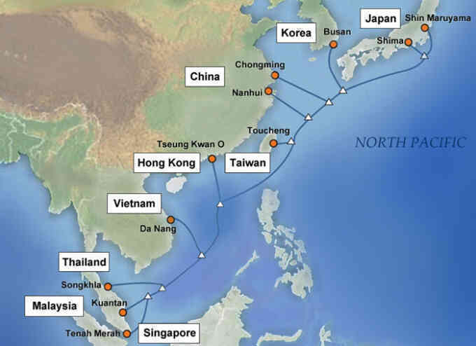 Cáp quang biển APG sửa xong, Internet Việt Nam ổn định