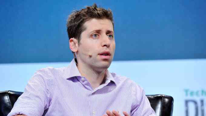 Sam Altman: 