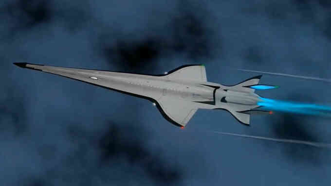 Thiết kế máy bay siêu thanh chở khách tốc độ 9.000 km/h