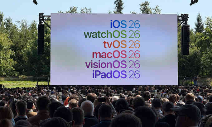 Apple giới thiệu loạt hệ điều hành 