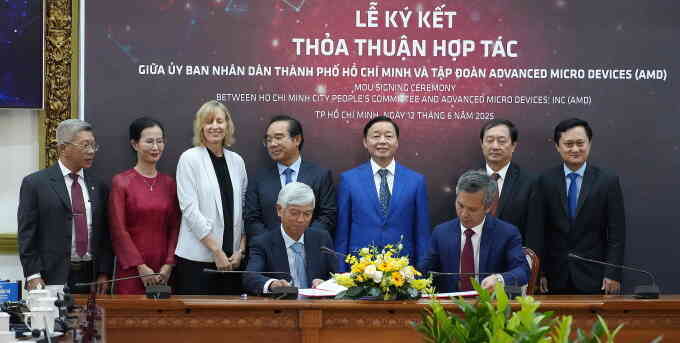 TP HCM bắt tay AMD phát triển nhân lực AI