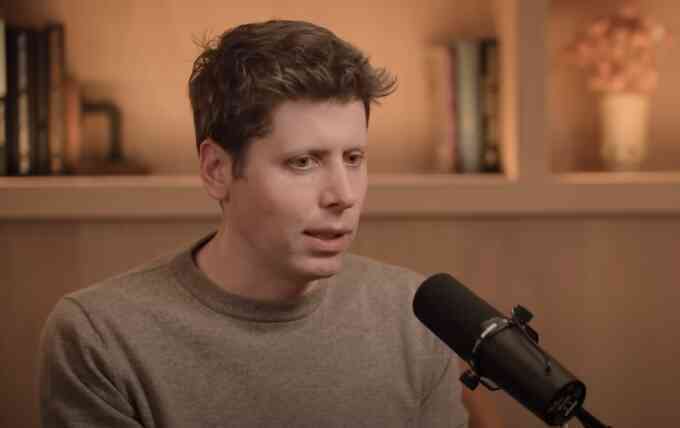 Sam Altman nói 