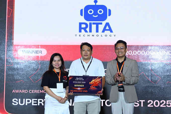 Rita Technology giành chiến thắng PitchFest 2025