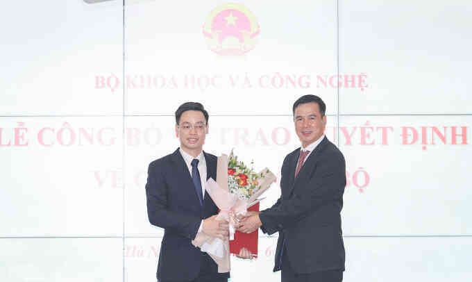 Bộ Khoa học và Công nghệ điều động, bổ nhiệm 6 cán bộ
