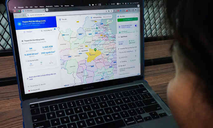 Đà Nẵng ra bản đồ số mới