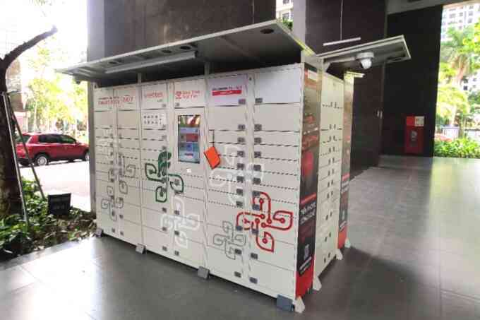 Tủ giữ đồ thông minh, nhận hàng ship bằng tin nhắn, QR Code
