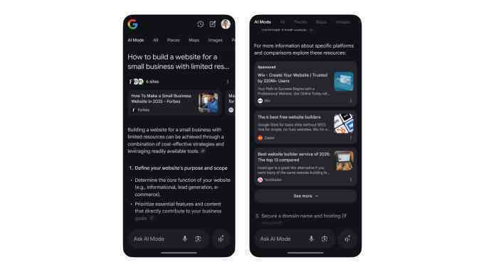 Google đưa quảng cáo vào sản phẩm AI
