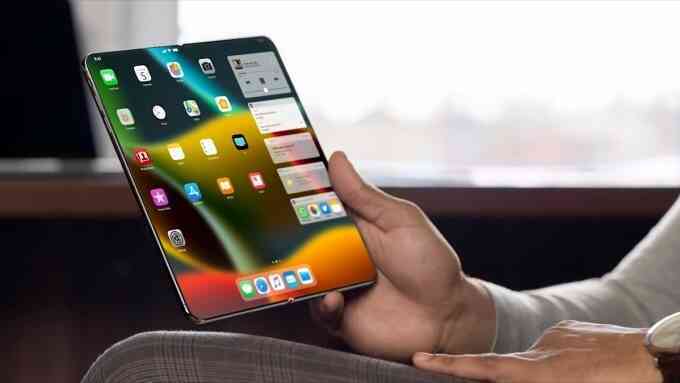 iPhone gập có thể trang bị màn hình 7,8 inch
