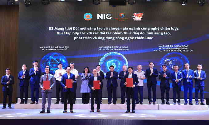 Thành lập mạng lưới đổi mới sáng tạo về lượng tử, an ninh mạng, thiết bị bay
