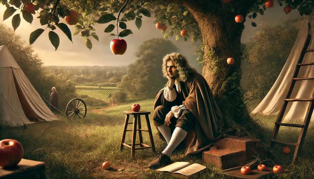 Phát hiện ngôi nhà liên quan đến Newton và cây táo nổi tiếng