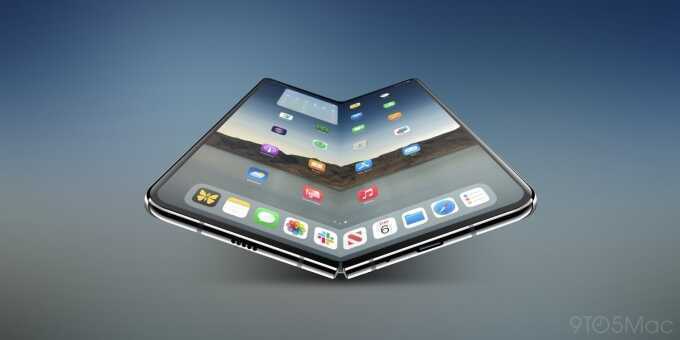 Hình dung về iPhone gập