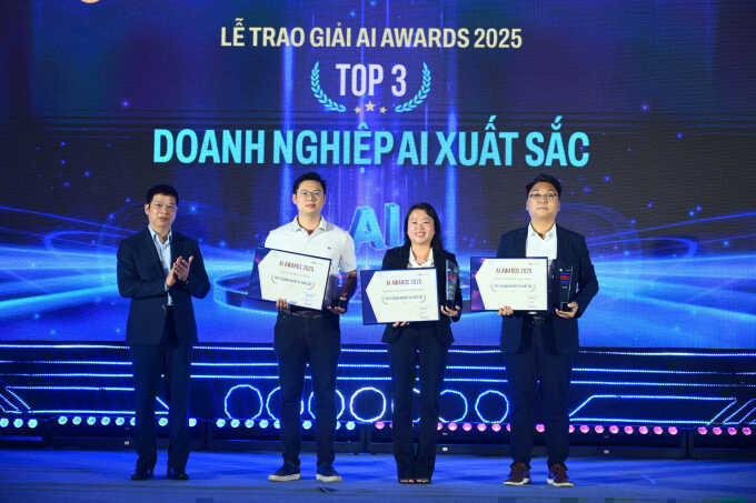 5 doanh nghiệp được vinh danh tại AI Awards 2025