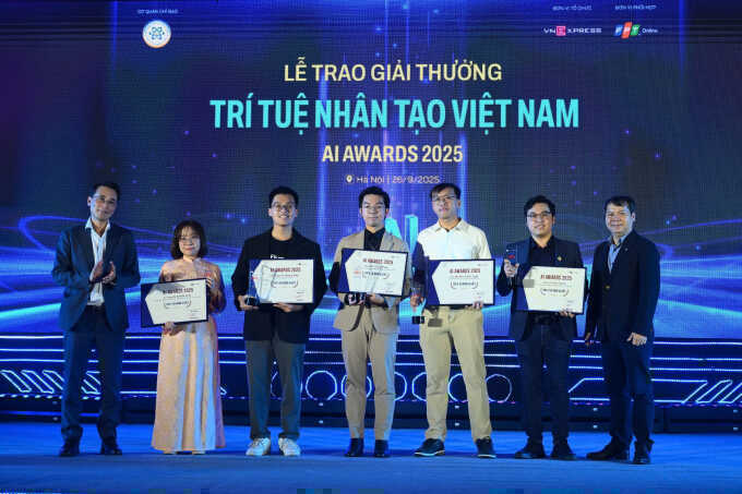 5 tài năng AI Việt được vinh danh tại AI Awards 2025