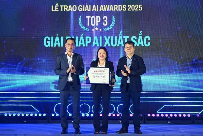 MoMo nhận cú đúp giải thưởng tại AI Awards 2025