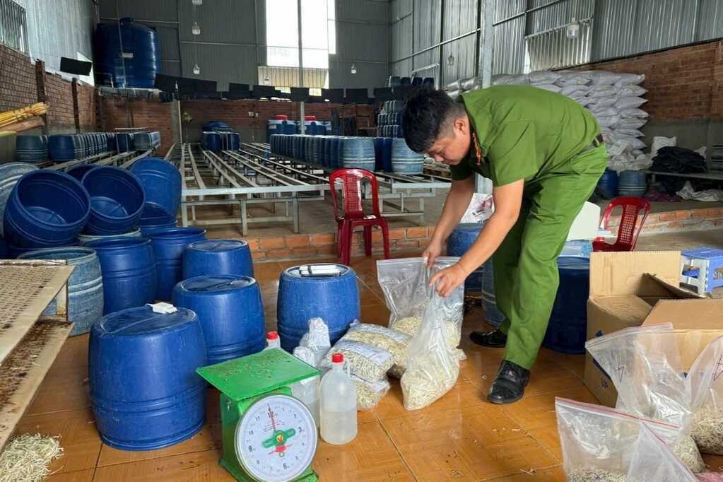 "Nước kẹo" ủ giá đỗ - Chất độc hại gan, gây dị tật thai nhi