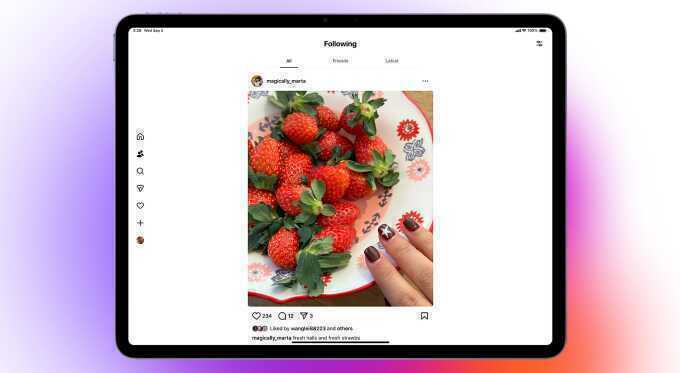 Instagram ra mắt ứng dụng cho iPad sau 15 năm