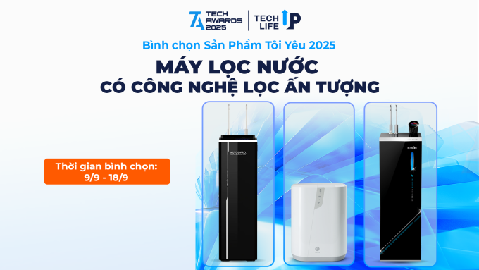 Bình chọn máy lọc nước có công nghệ lọc ấn tượng
