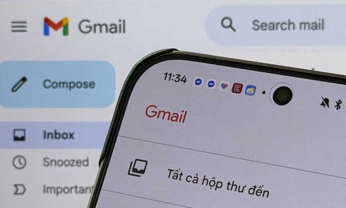Gmail gặp lỗi phân loại email