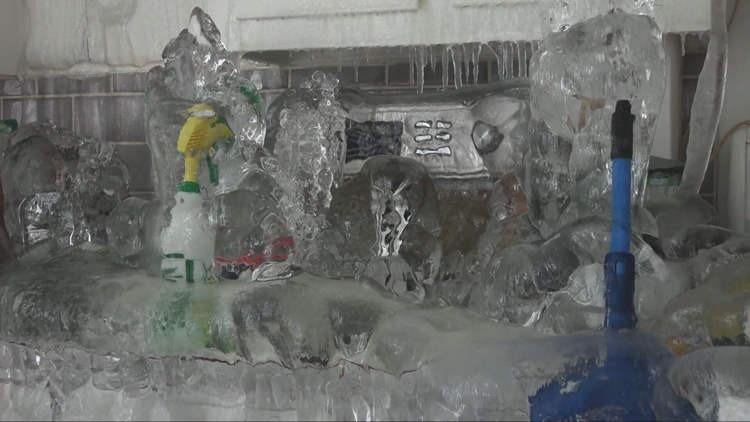 Cả ngôi nhà bị đóng băng vì tiết kiệm không đúng cách