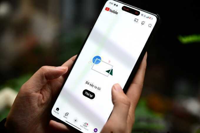 YouTube gặp sự cố sáng mùng 2 Tết