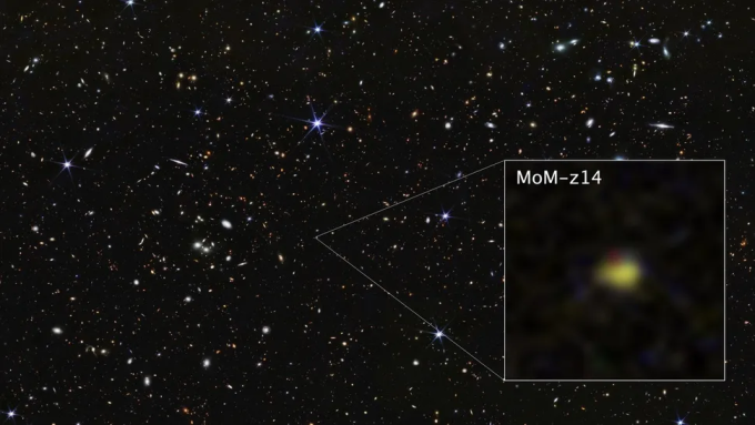 Phát hiện thiên hà cổ xưa nhất lịch sử