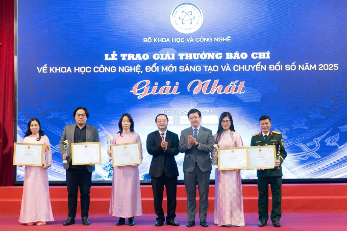 Bộ Khoa học và Công nghệ vinh danh 22 tác phẩm báo chí