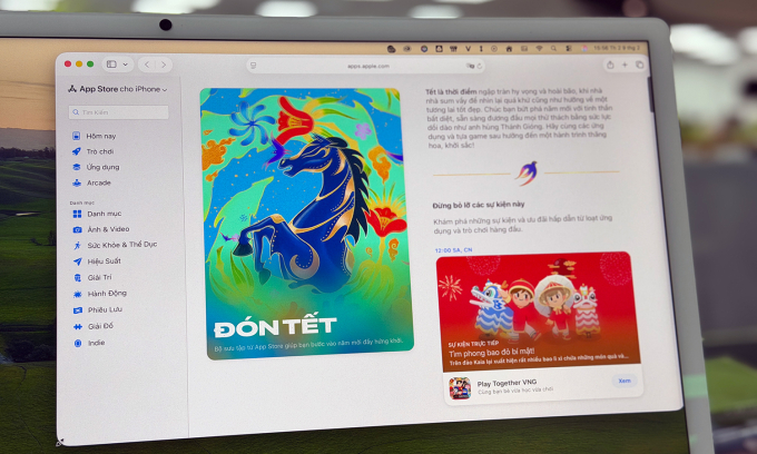 Apple ra bộ sưu tập ứng dụng đón Tết Việt Nam
