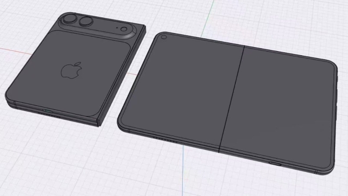 Thiết kế dự kiến của iPhone màn hình gập