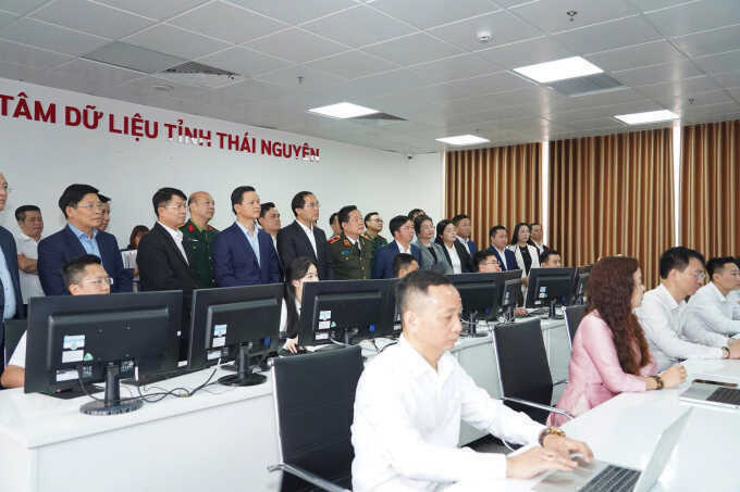 Khai trương trung tâm dữ liệu tỉnh Thái Nguyên