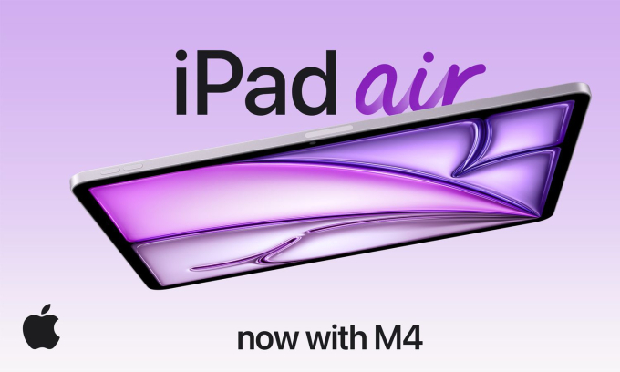 iPad Air M4 trình làng với RAM 12 GB