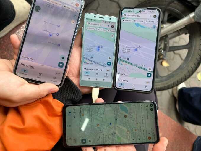 Ứng dụng Google Maps trên Android gặp lỗi định vị