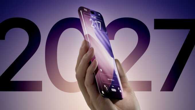iPhone kỷ niệm 20 năm có thể dùng màn hình cong tràn bốn cạnh