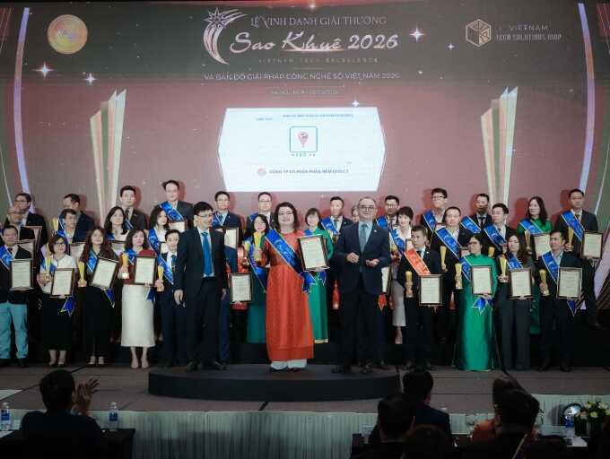Nền tảng chuyển đổi số HKDO đạt giải Sao Khuê 2026