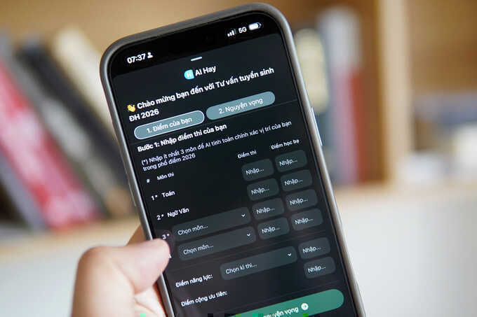Ứng dụng AI dự đoán khả năng đỗ đại học