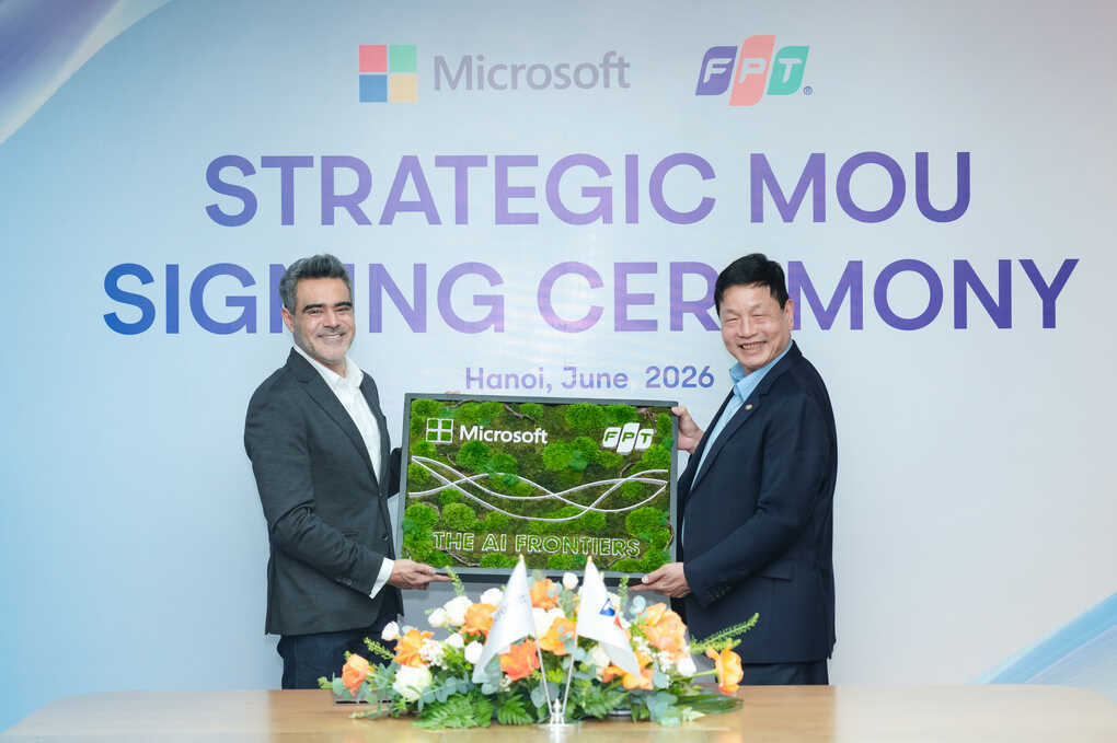 Microsoft hợp tác FPT thúc đẩy AI tại châu Á