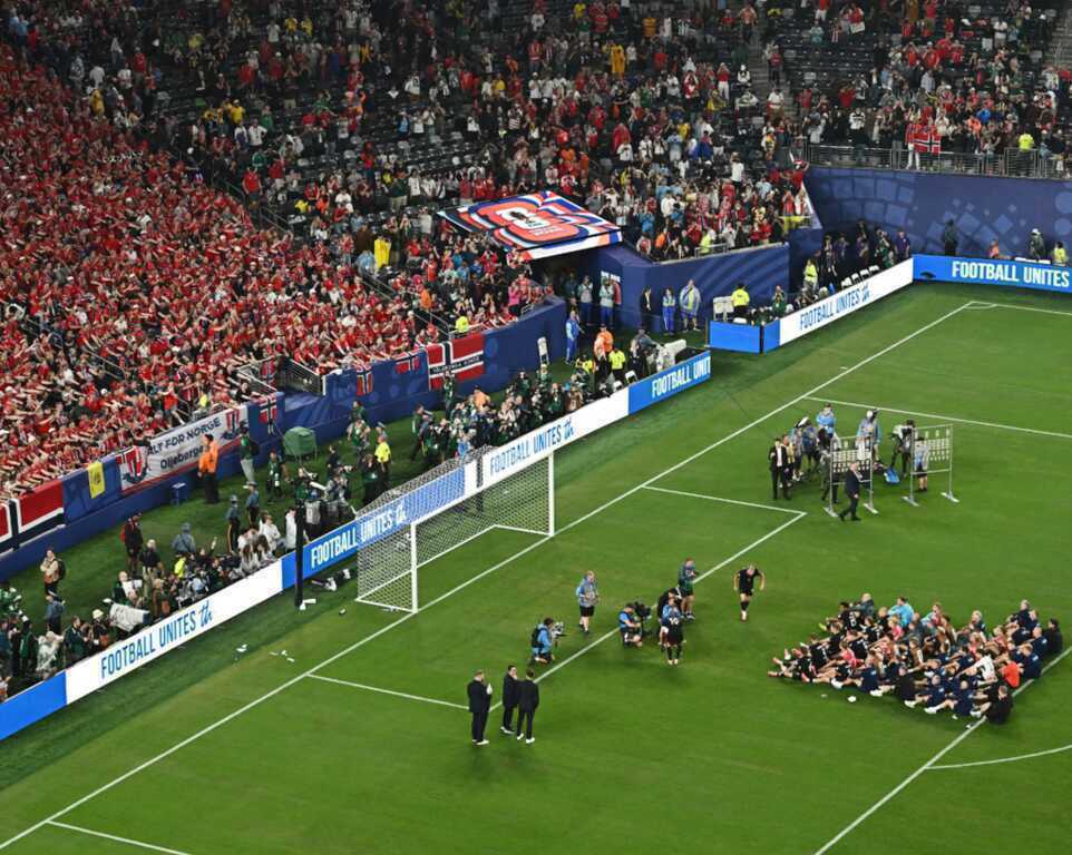 Thành phố Na Uy rung lắc khi đội tuyển ghi bàn tại World Cup