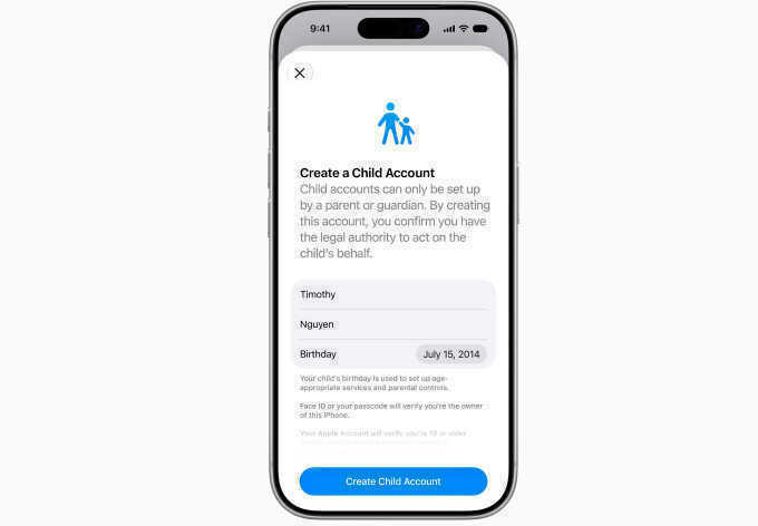 Apple tung loạt tính năng an toàn mới cho trẻ em